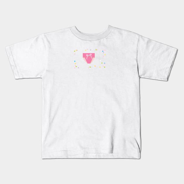 baby nappy Kids T-Shirt by GULSENGUNEL